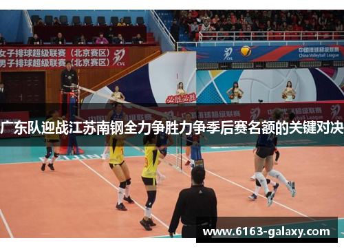 广东队迎战江苏南钢全力争胜力争季后赛名额的关键对决